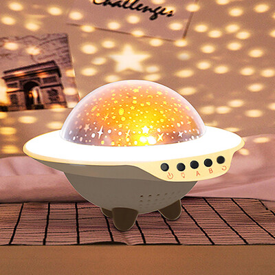 

〖Follure〗Bluetooth Version UFO Star Projector Lamp Sleep Night Light Rotating Lamp