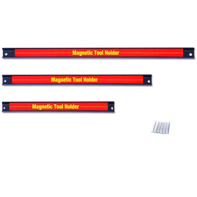 

3 PCS 8" 12" 18" Magnetic Tool Holder Bar Organizer Storage Rack Knife Wrench