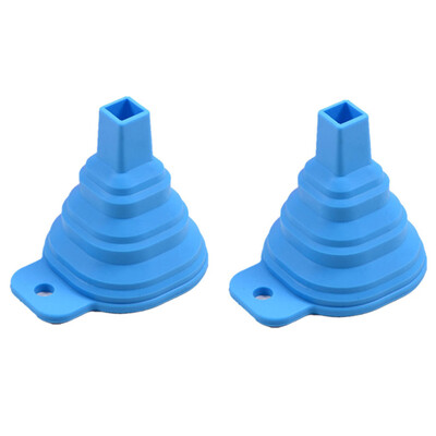 

Toponeto Kitchen Home Mini Food Grade Silicone Folding Telescopic Funnel