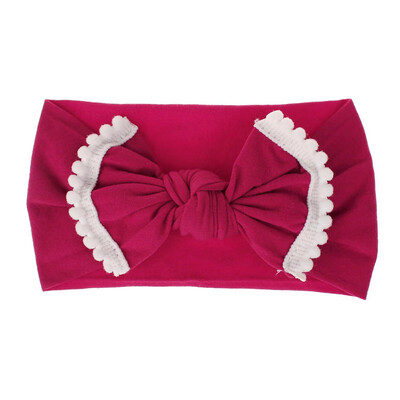 

SUNSIOM Soft Baby Girls Kids Toddler Bow Hairband Headband Turban Big Knot Head-Wrap