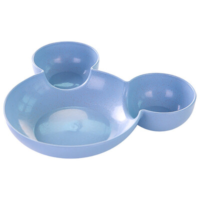 

Divided Childrens Plate Cute Creative Household Dinnerware Baby Plate