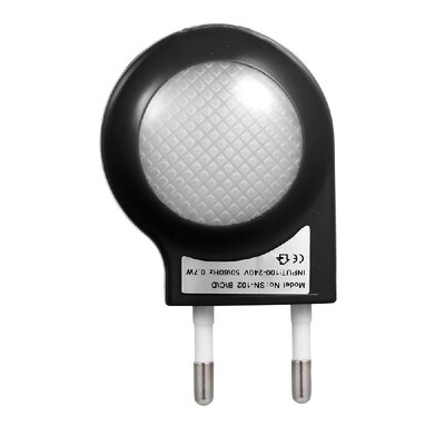 

AC110-240V 07W Mini LED Snail Night light Auto Night Lamp Built-in Light Sensor Control Light Wall Lamp For Baby Kids Bedroom EU