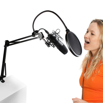 

MAONO AU - 04 Hands Free Microphone with Omnidirectional Condenser for PC Laptop