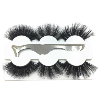 

〖Follure〗3Pair Luxury 3D False Lashes Fluffy Strip Eyelashes Long Natural Party