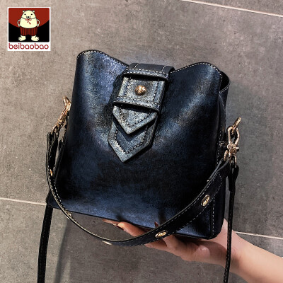 

Womens bag women 2019 new fashion chic bucket bag shoulder Messenger bag Joker portable large capacity