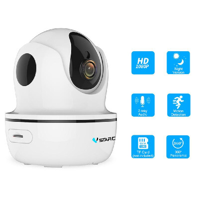 

VSTARCAM Smart Security Camera 2MP 1080P Surveillance Wifi IP Home Cam with Night Vision Two Way Audio Cloud Storage for Baby Moni