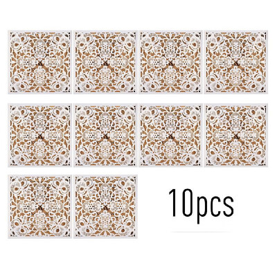 

10pcs Pearl Paper Floral Invitation Cards Invitation Holders with Blank Inner Sheet for Wedding Birthday Party Anniversary