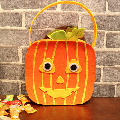 

Toponeto Halloween Cute DIY Nonwovens Candy Bag Package Children Party Storage Sugar