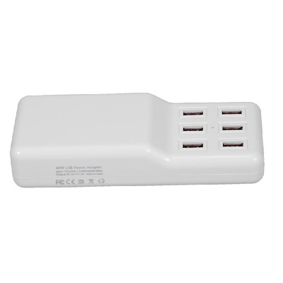 

Multifunctional Phone Charging Dock With 6 Ports USB Charger Apple Android Phone iPad Digital Camera Charging Dock For Home Office