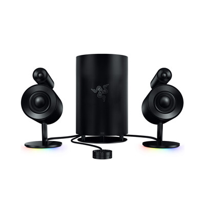 

Razer Nommo Pro 21 Gaming Speaker THX Certified Premium Audio Dolby Virtual Surround Sound 7inch Subwoofer Chroma Light Effect
