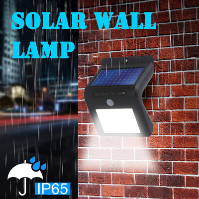 

〖Follure〗LED Solar Powered Wall Light Motion Sensor Outdoor Garden Security Lamp