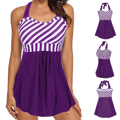 

Roseonmyhand One Piece Swimsuits for Women Slimming Monokini Swimwear Bathing Suits HalterSwi