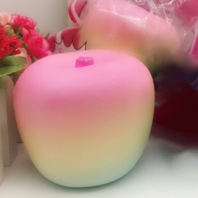 

Gotoamei 10cm Rainbow Apple Cream Scented Charm Slow Rising Cure Toy