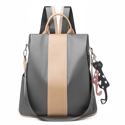 

New Fashion Casual Women Anti-Theft Backpack 2019 Vintage Backpack Female Larger Capacity School Shoulder Bag