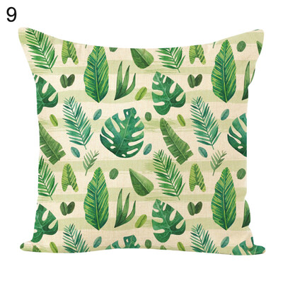 

Monstera Leaves Square Throw Pillow Case Cushion Cover Home Sofa Bed Car Decor