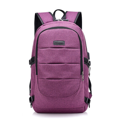 

Casual backpack bag charging USB socket backpack anti-theft bag