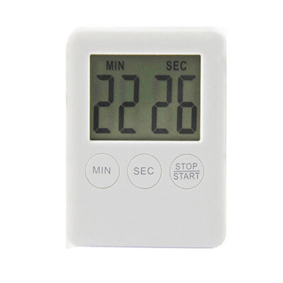 

Digital Kitchen Egg Timer Magnetic Cooking Baking LCD Count Down Up Loud Alarm