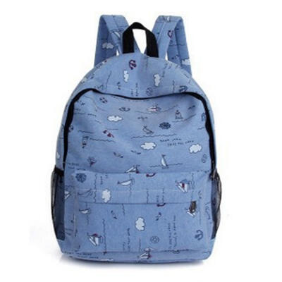 

Fashion Casual All-match Backpack Large Capacity Schoolbag Portable Shoulder Bag For Women