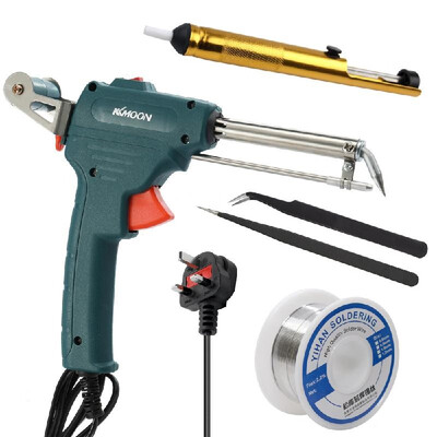 

KKmoon 60W Manual Soldering Machine Household Electric Iron Set Handheld Soldering Iron Rework Station Soldering Tool Kit