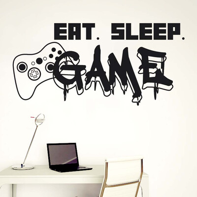 

〖Follure〗Letter Game PVC Sticker Wallpaper Sticker Wallpaper Living Room Decoration