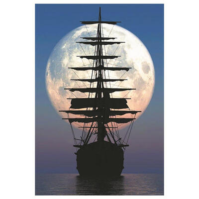 

Waterproof Sailboat Luminous Fluorescent Wall Stickers for Kids Room Decor
