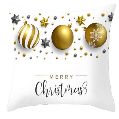 

Siaonvr Christmas Pillow Cover Decor Pillow Case Sofa Waist Throw Cushion Cover