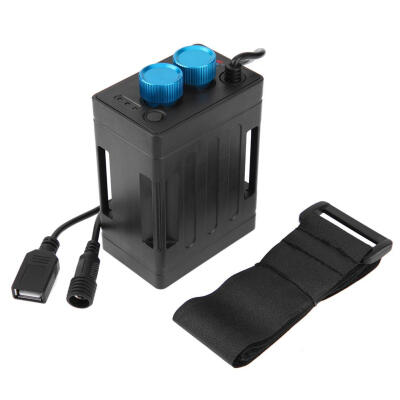 

6x18650 Battery Pack Case Power Bank Box for Bicycle Light Mobile Phone