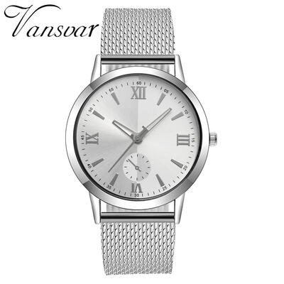 

Hot Selling Women Watches Featured Dial Ladies Quartz Wristwatch Rose Gold Mesh Belt Strap Clock Exquisite Montre Femme