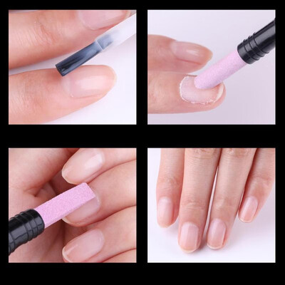 

Double-end Manicure Grinding Pen Nail Quartz Pen Cuticle Remover Pusher