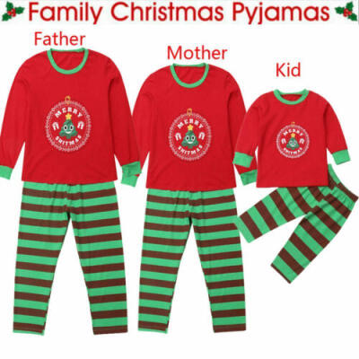 

Family Matching Pjs Mens Women Kids Christmas Pyjamas Xmas Nightwear PJs Sets