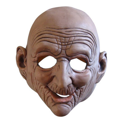 

New Hot Halloween Party Cosplay Novelty Costume Party Latex Elder Women Face Mask Party Mask