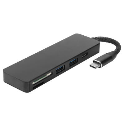 

5 in 1 USB30 Type-C TF Secure Digital Card Reader USB-C HUB Converter