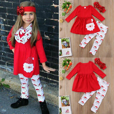 

Christmas Newborn Baby Boys Girl Clothes Romper Bodysuit Pants Tutu Dress Outfit