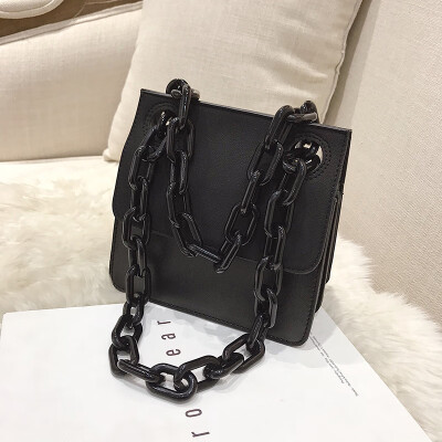 

Autumn&winter on the new bag women 2019 new tide Korean retro solid color frosted small square bag Joker shoulder Messenger ba