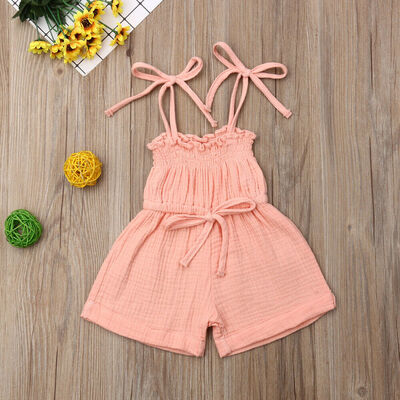 

Newborn Baby Girls Summer Romper Jumpsuit Playsuit Tutu Outfits Kids Sunsuit