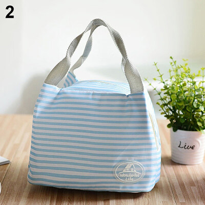 

Portable Thermal Insulated Lunch Container Box Storage Bag Picnic Totes Pouch