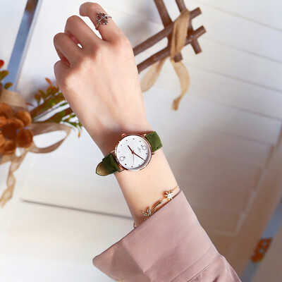 

Scandinavian lady watch ins style simple temperament fashion light bee style French minority student watch