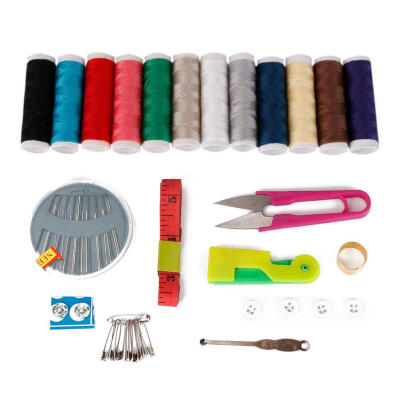 

Portable Travel Sewing Set Knitting Needles Tools Stitching Quilting Thread