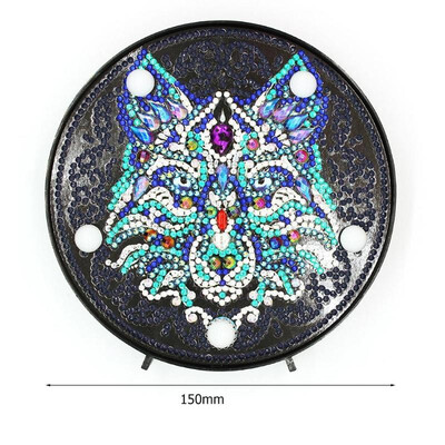 

DIY Full Drill Diamond Painting Animal LED Night Lamp Embroidery Home Decor