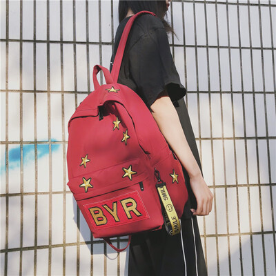 

Schoolbag female Korean high school students ins wind bf campus simple ancient feeling girl backpack Japanese backpack