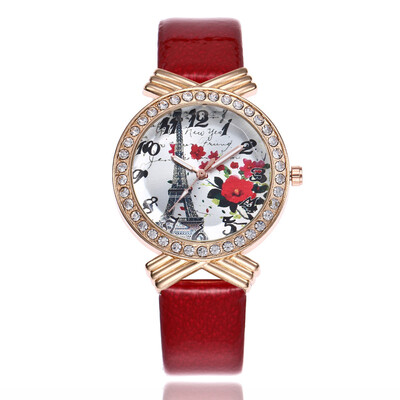 

Ms Herssan Paris Tower Rose Watch Tree