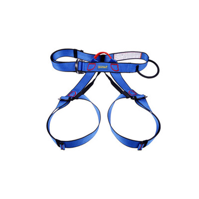 

Rock Climbing Safety Belts Seat Harness Rope Half Body Rappelling Rescue Strap