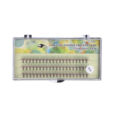 

12 mm Pure Manual Single Cluster 10 Root Hair Growing 010 mm Eyelashes