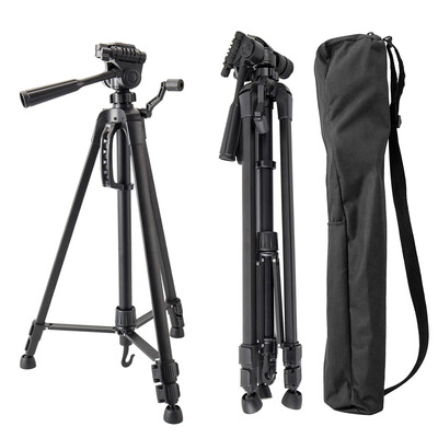 

Professional Camera Tripods Portable Adjustable Aluminum Stand for Travel Lightweight Tripode stativ for Digital Camera SLR DSLR