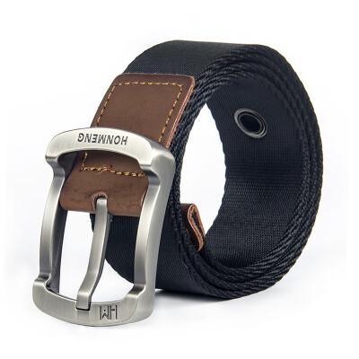 

High Quality Fashionable Canvas Belts Alloy Pin Buckle Mens Belt Male Canvas Belts Wild Jeans Belt Military Tactical Belt