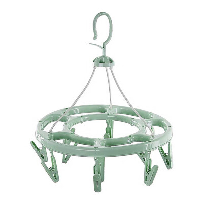 

Round 12 Clip Drying Rack Underwear Socks Clip Household Items