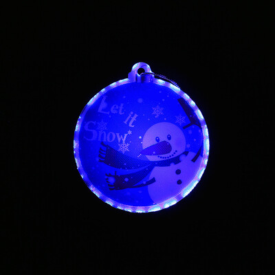 

〖Follure〗Colorful Changing Christmas LED Night Light Home Party Desk Xmas Tree Wall Decor