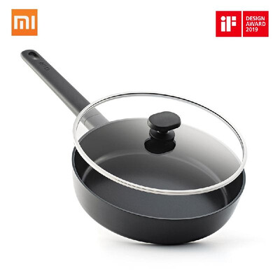 

Xiaomi Mi Home Shuangli People Flat-bottom Pot Non-Stick Pot Fry Pan Flat Griddle Fuel Gas Cooker Universal Moderate Scale Conveni