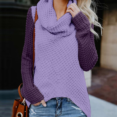

〖Follure〗Womens Off The Shoulder Sweater Casual Knitted Loose Long Sleeve Pullover