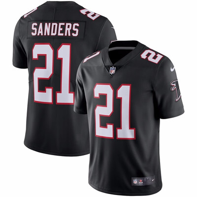 

Nike NFL Atlanta Falcons Mens 2 Matt Ryan 11 Julio Jones 18 Calvin Ridley 21 Deion Sanders 22 Keanu Neal Red Game Jersey